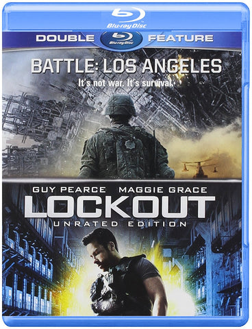 Battle: Los Angeles / Lockout (Unrated Edition) Double Feature (Blu Ray) Pre-Owned
