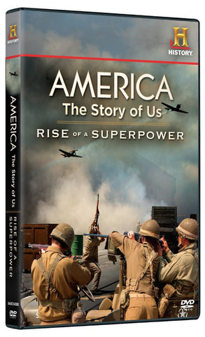 America the Story of Us: Rise of a Superpower (2010) (DVD / Movie) Pre-Owned: Disc(s) and Case