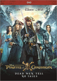 Pirates Of The Caribbean: Dead Men Tell No Tales (DVD) Pre-Owned