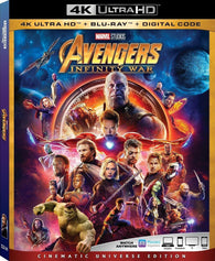 Avengers Infinity War (4K Ultra HD + Blu Ray) Pre-Owned