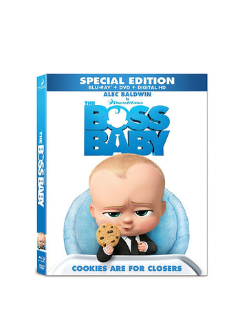 Boss Baby (Blu Ray + DVD Combo) NEW