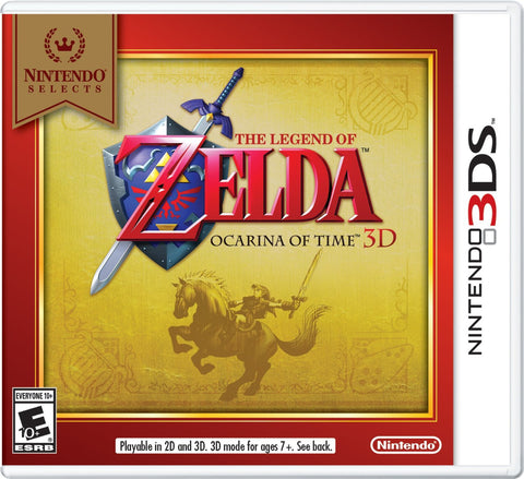 The Legend of Zelda Ocarina of Time 3D (Nintendo Selects) (Nintendo 3DS) NEW