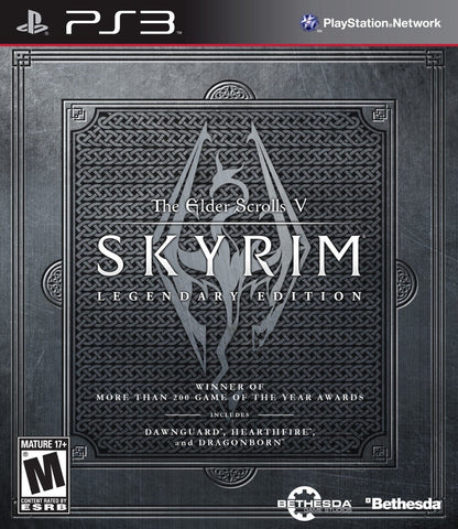 Elder Scrolls V: Skyrim Legendary Edition (Playstation 3 / PS3) Pre-Owned: Game, Manual, and Case