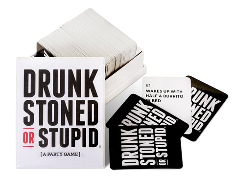 DRUNK STONED OR STUPID [A Party Game] (Card and Board Games) NEW