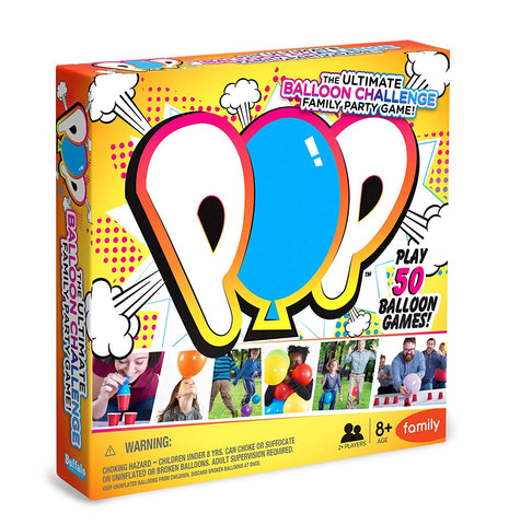 POP - The Ultimate Balloon Challenge Family Game (Board Game) NEW
