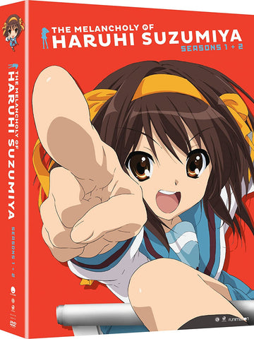The Melancholy of Haruhi Suzumiya: Seasons 1 & 2 (DVD) Pre-Owned