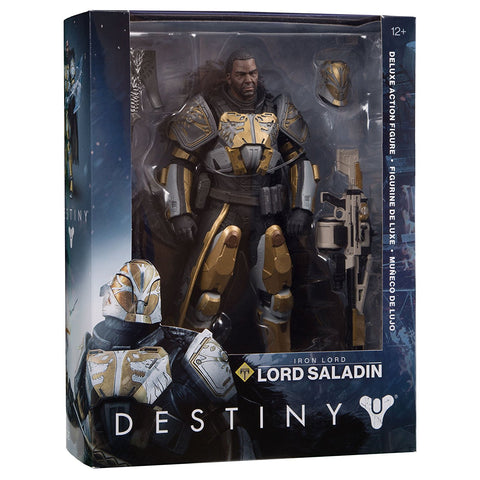 Destiny - Iron Lord - Lord Saladin - 10-inch Deluxe Action Figure (McFarlane Toys) NEW