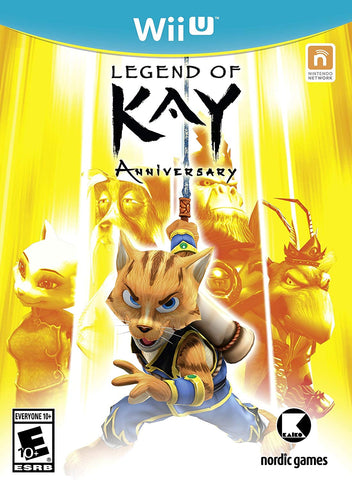 Legend of Kay - Anniversary (Nintendo Wii U) NEW