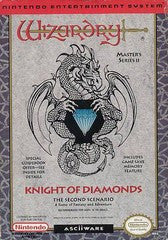 Wizardry: Knight of Diamonds Second Scenario (Nintendo) Pre-Owned: Game, Manual, and Box