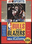 Bulls Vs Blazers and the NBA Playoffs (Sega Genesis) Pre-Owned: Cartridge Only