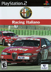 Alfa Romeo Racing Italiano (Playstation 2 / PS2) Pre-Owned: Game, Manual, and Case