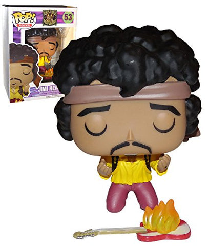 POP! Rocks #53: Purple Haze Properties - Jimi Hendrix (f.y.e. Exclusive) (Funko POP!) Figure and Box w/ Protector