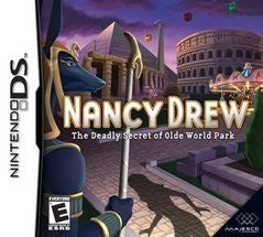 Nancy Drew The Deadly Secret of Old World Park (Nintendo DS) Pre-Owned: Cartridge Only