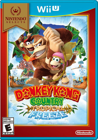 Donkey Kong Country: Tropical Freeze (Nintendo Selects) (Nintendo Wii U) NEW