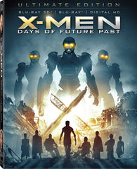 X-men: Days Of Future: Ultimate Edition (Blu Ray 3D + Blu Ray Combo) Pre-Owned: Discs, Comic Book, and Case