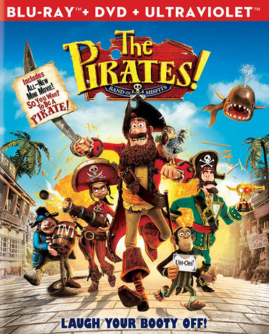 The Pirates! Band of Misfits (Blu-ray + DVD Combo) Pre-Owned
