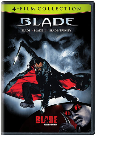 Blade Collection (Blade, Blade 2, Blade: House of Chthon, Blade: Trinity) (DVD) Pre-Owned