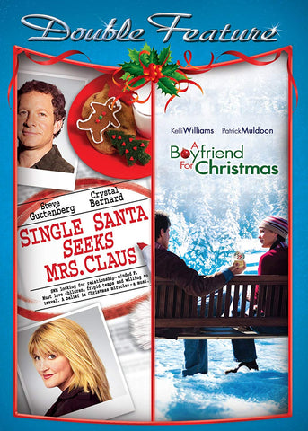 Single Santa Seeks Mrs. Claus / A Boyfriend for Christmas (DVD) NEW