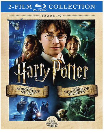 Harry Potter and the Sorcerer's Stone + Chamber of Secret (Blu-ray) Pre-Owned