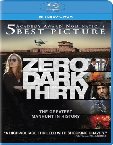 Zero Dark Thirt (Blu-ray + DVD) Pre-Owned