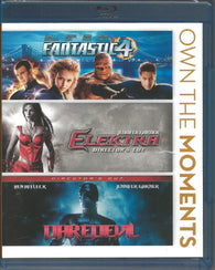 Fantastic 4 / Elektra / Daredevil (Own The Moments) (Blu Ray / MutliPack) Pre-Owned: Disc(s) and Case