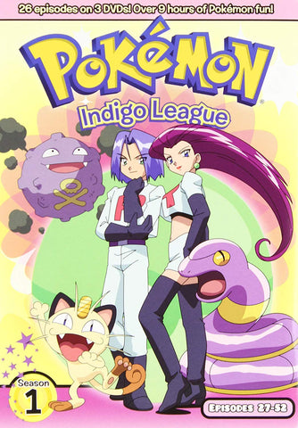 Pokemon: Indigo League - Season 1 (DVD) NEW