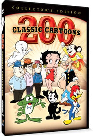 200 Classic Cartoons - Collector's Edition (2010) (DVD / Kids) NEW