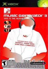 MTV Music Generator 3 (Xbox) Pre-Owned: Game, Manual, and Case