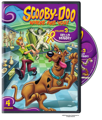 Scooby-Doo, Where Are You!: Season 1, Vol. 3 - Hello Mummy (DVD) Pre-Owned