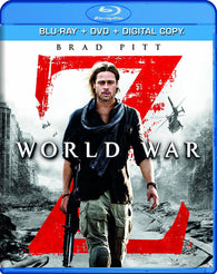 World War Z (Blu Ray + DVD Combo) NEW