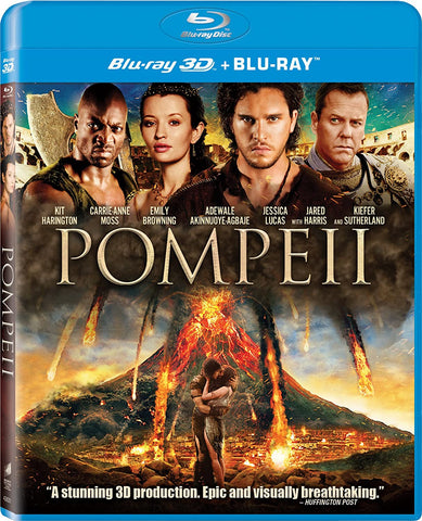 Pompeii (Blu-ray + 3D BR + DVD) Pre-Owned