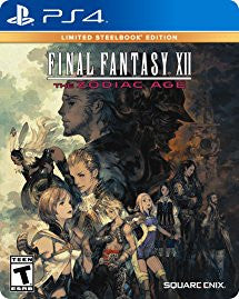 Final Fantasy XII: The Zodiac Age Limited Steelbook Edition (Playstation 4) NEW