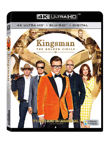 Kingsman 2: The Golden Circle (4K Ultra Blu-ray + BR) Pre-Owned