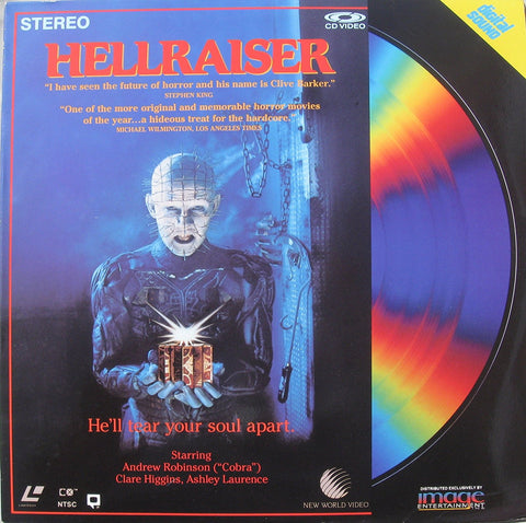 Hellraiser (LaserDisc) Pre-Owned
