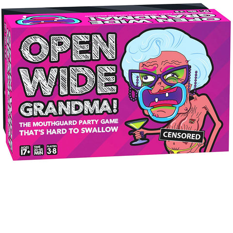 Open Wide Grandma! Mouthguard Party Game (Card and Board Games) NEW