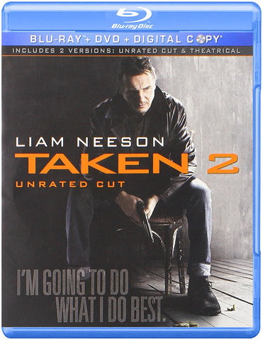 Taken 2 (Unrated Cut) (Blu Ray + DVD) Pre-Owned