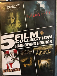 The Exorcist / Friday the 13th / IT / The Texas Chainsaw Massacre / Hidden (DVD) Pre-Owned