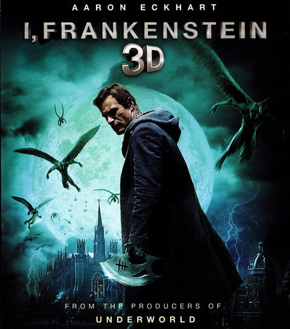 I, Frankenstein 3D  (Blu-ray) Pre-Owned