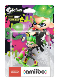 Inkling Boy (Green Hair) - Amiibo (Splatoon Series) (Nintendo) NEW