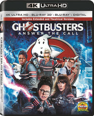 Ghostbusters (2016) (4K Ultra HD + Blu Ray 3D + Blu Ray Combo) Pre-Owned: Discs and Case