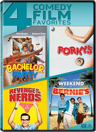 Bachelor Party / Porky's / Revenge of the Nerds / Weekend at Bernie's (DVD) Pre-Owned