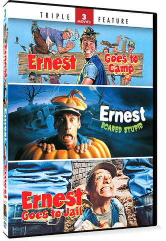Ernest Goes to Camp / Ernest Scared Stupid / Ernest Goes to Jail (DVD) NEW