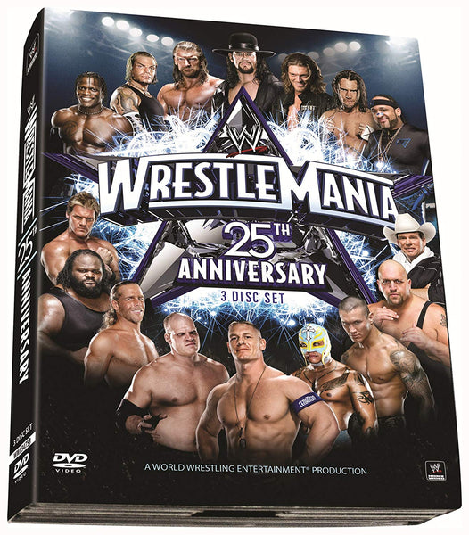 WWE: WrestleMania XXV: 25th Anniversary (DVD) Pre-Owned – Grumpy