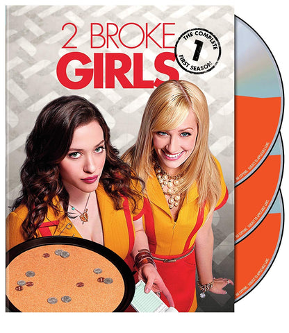 2 Broke Girls: Season 1 (DVD) Pre-Owned