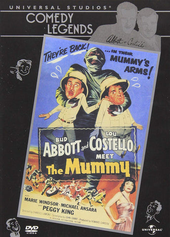 Abbott and Costello Meet the Mummy (1955) (DVD) NEW