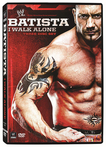 WWE: Batista - I Walk Alone (DVD) Pre-Owned