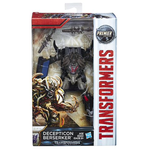 Transformers: The Last Knight Premier Edition Deluxe Decepticon Berserker (NEW)