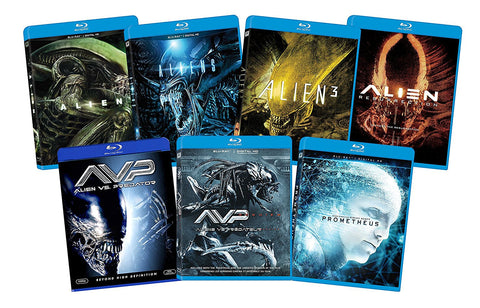 Alien 7-Film Franchise Blu-ray Bundle (Blu Ray / Seasons and Box Sets) NEW
