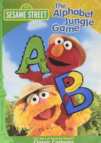 Sesame Street: The Alphabet Jungle Game (DVD) Pre-Owned