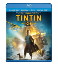 The Adventures of Tintin (Blu-ray + BR 3D + DVD) Pre-Owned